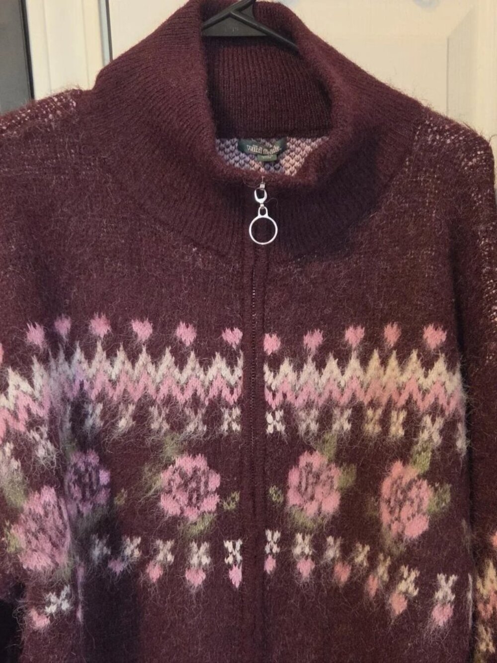 Wild Fable Women's Full Zip Mock Turtleneck Cardigan NWT Sz. Small